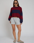 rugby cropped pullover