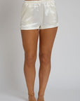 dreamy satin shorts