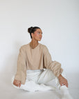 after hours slouchy top