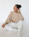 after hours slouchy top