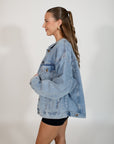 blue crush jean jacket *pre-order*