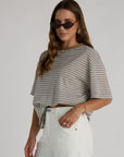 pia striped tee