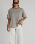 pia striped tee