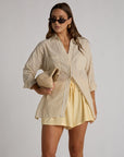 seaside stripe shorts