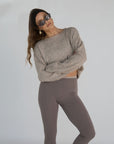 cappuccino sweater