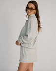 waffle zip-up