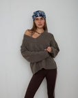 laid back sweater