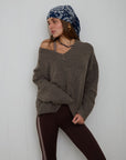 laid back sweater