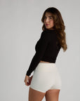 pilates wrap top