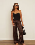 heiress satin pants