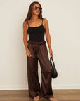 heiress satin pants