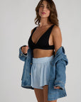 sleek bra top