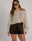 dawn crochet top
