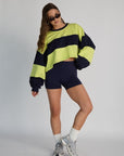 rugby cropped pullover