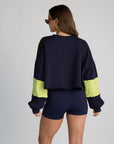 rugby cropped pullover