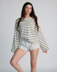 let's go striped top