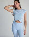 baby blues crossover top