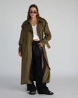 that girl trench coat