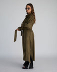 that girl trench coat