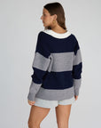 collegiate polo sweater