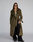 that girl trench coat