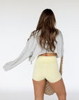 core cropped zip-up hoodie