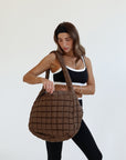 on the move puffer bag