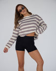 tomboy striped top