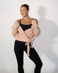 heartbreaker wrap sweater