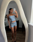clueless striped set