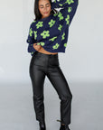 too cool faux leather pants