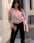 heartbreaker wrap sweater