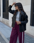 run the streets leather jacket