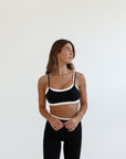 for the girls contrast bra top