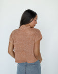golden hour knit top