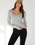 cozy core henley
