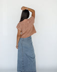 golden hour knit top