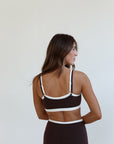 for the girls contrast bra top