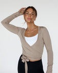 willow wrap top