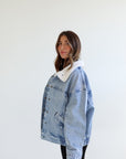 kins sherpa jean jacket