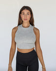 classic racer crop top