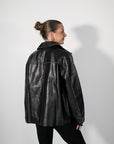 run the streets leather jacket