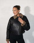 it girl biker jacket