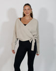 heartbreaker wrap sweater