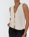 kaia knit vest
