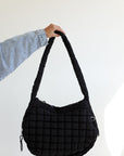 on the move puffer bag