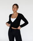 willow wrap top