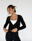 willow wrap top