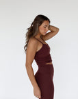 define luxe racerback tank