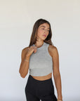 classic racer crop top